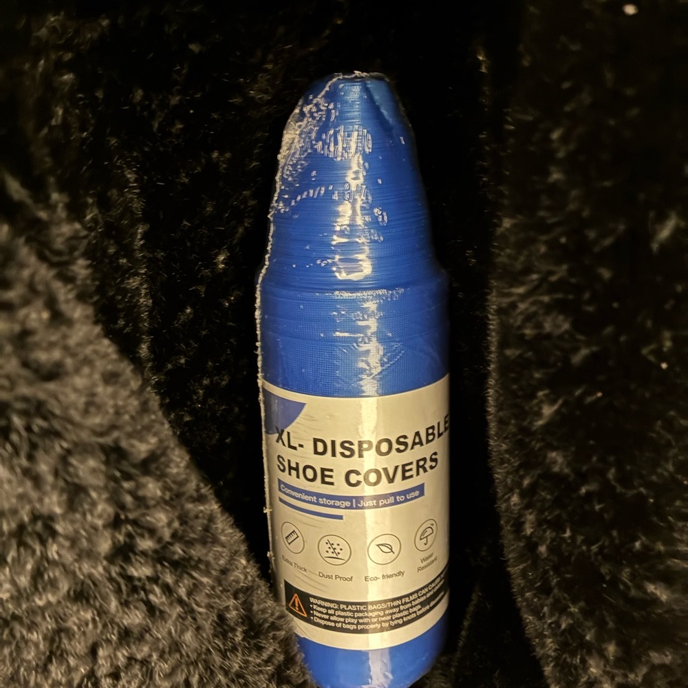 Blue XL Disposable Shoe Covers - Roll